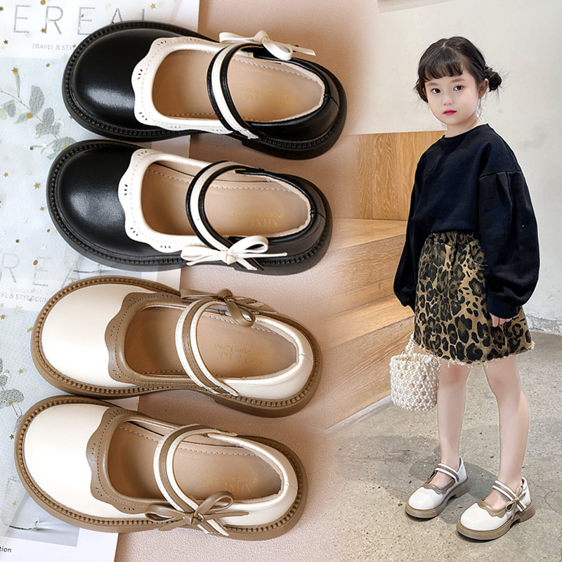 Baby Products For Summer - 女の子のプリンセスシューズ 2025 春と秋の新スタイル女の子の小さな革の靴秋スタイルのベビーファッションシングルシューズ
