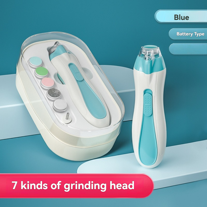 Baby Nail Trimmer Electric - 1pc ベビーネイルグラインダー 電動、充電式、新生児や幼児に安全で静か
