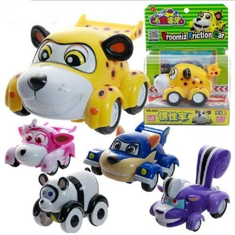 Baby Products Korea - 巨大な！！！ アニメ Vroomiz クラシックかわいい韓国摩擦プルバック車漫画のおもちゃ子供のためのギフトベビー風車おもちゃ