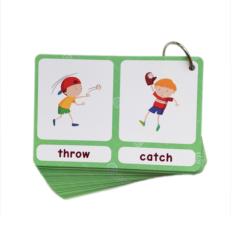 100組の反対語フラッシュカード 英語語彙カード 子供向け  - Baby Products China のレビューと価格