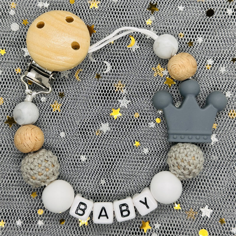 赤ちゃんやおしゃぶり用のパーソナライズされたブナ材の縫い付け - Baby Products For Newborn のレビューと価格