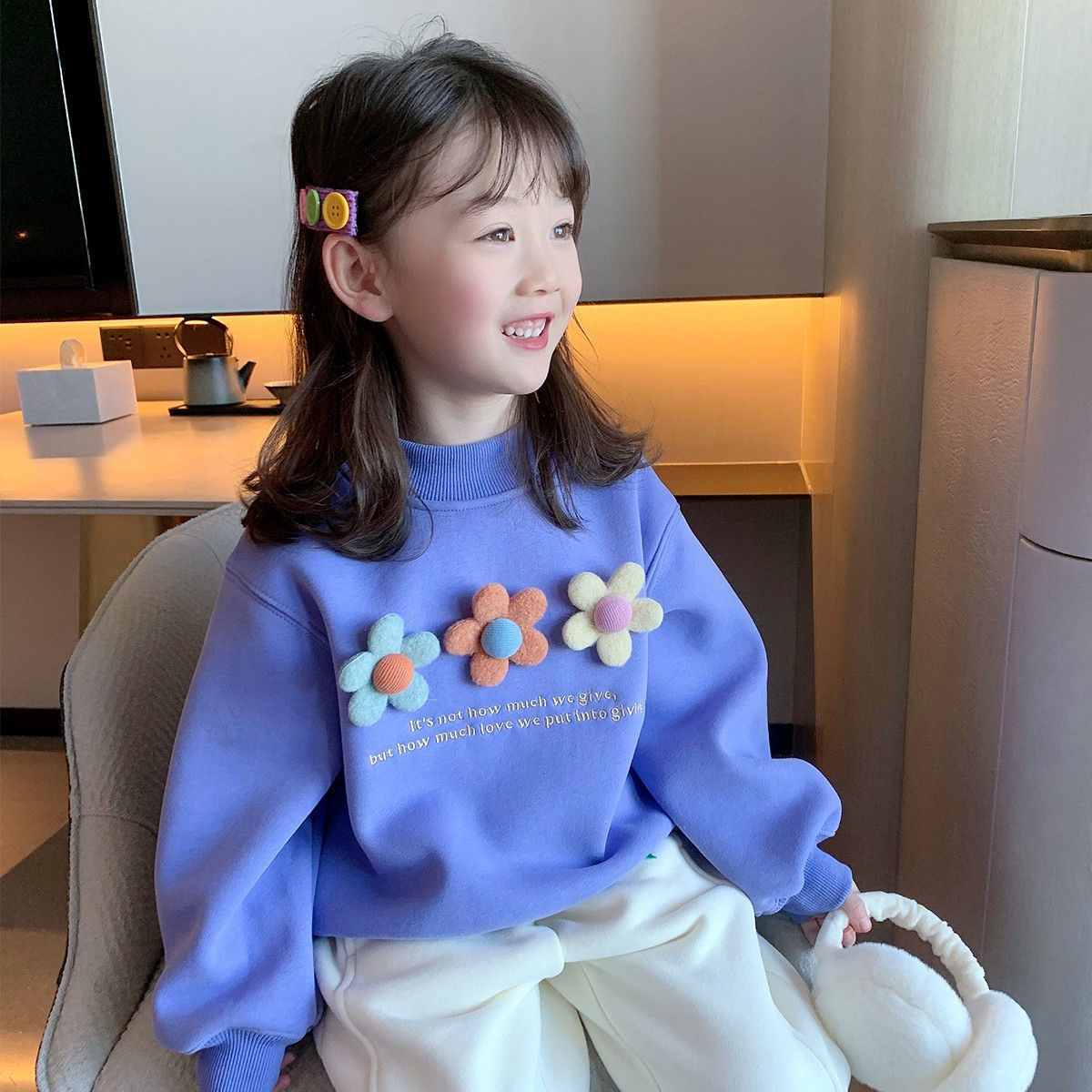 2026 秋韓国女の子綿花スウェットシャツトラックスーツ幼児 - Baby Products Korea のレビューと価格