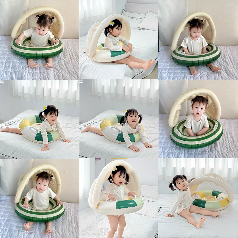 ベビー水泳リング安全パンツシート幼児プールフロート取り外し可 - Baby Products For Summer のレビューと価格