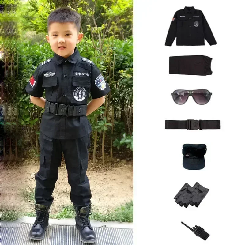 子供用警察官コスチューム警察制服陸軍警察官コスプレ服スーツ男 - Baby Products Korea のレビューと価格