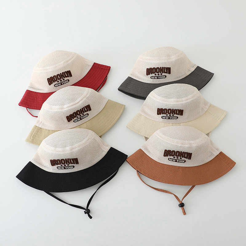 文字刺繍入りベビーサンハット 夏用メッシュ通気性 男の子女の - Baby Products For Summer のレビューと価格