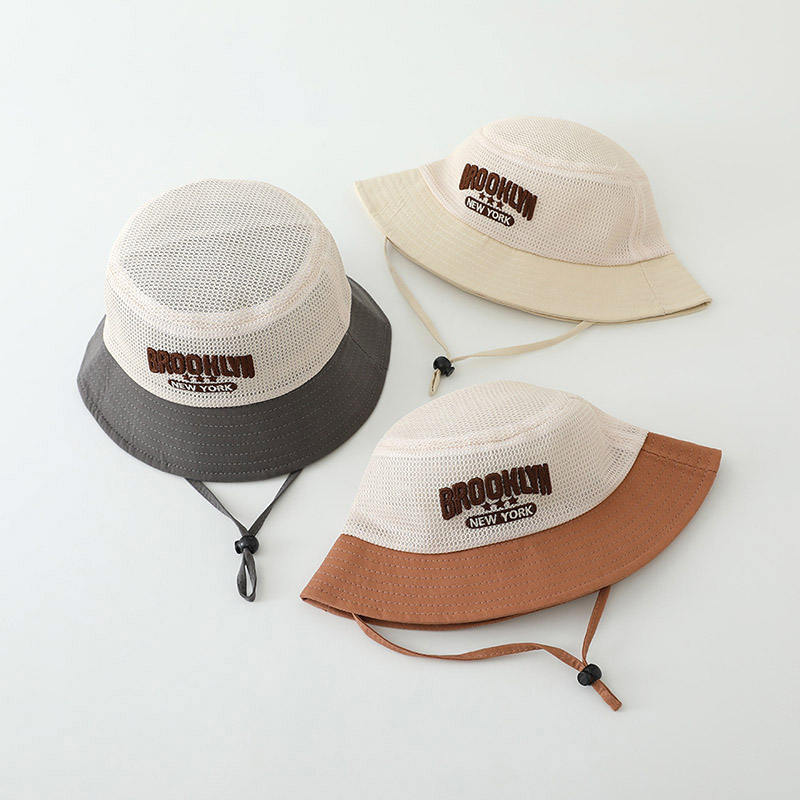 文字刺繍入りベビーサンハット 夏用メッシュ通気性 男の子女の - Baby Products For Summer のレビューと価格