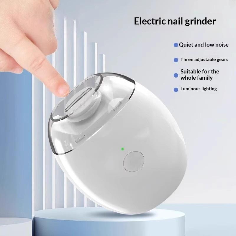 2in1電動ネイルクリッパー＆カッター、LEDライト付き自動 - Baby Nail Trimmer Electric のレビューと価格