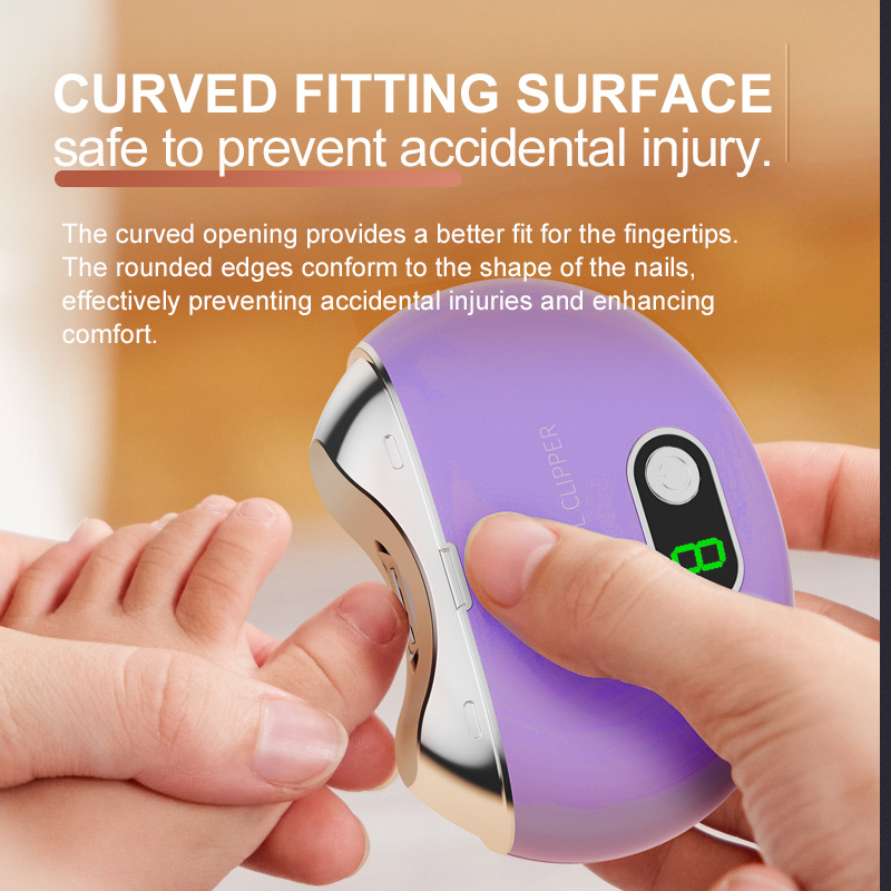 電動ネイルクリッパー 3段階速度調整 ベビーからお年寄りまで - Baby Nail Trimmer Electric のレビューと価格