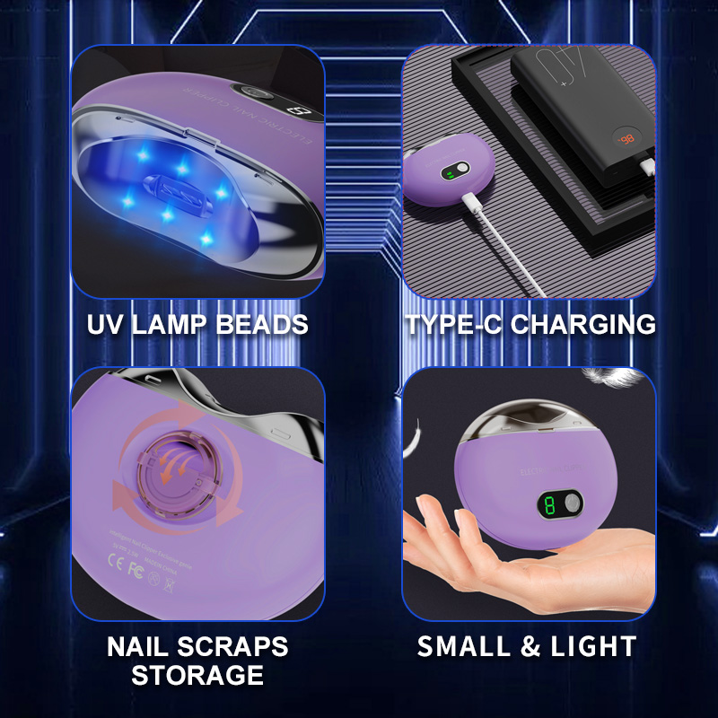 電動ネイルクリッパー 3段階速度調整 ベビーからお年寄りまで - Baby Nail Trimmer Electric のレビューと価格