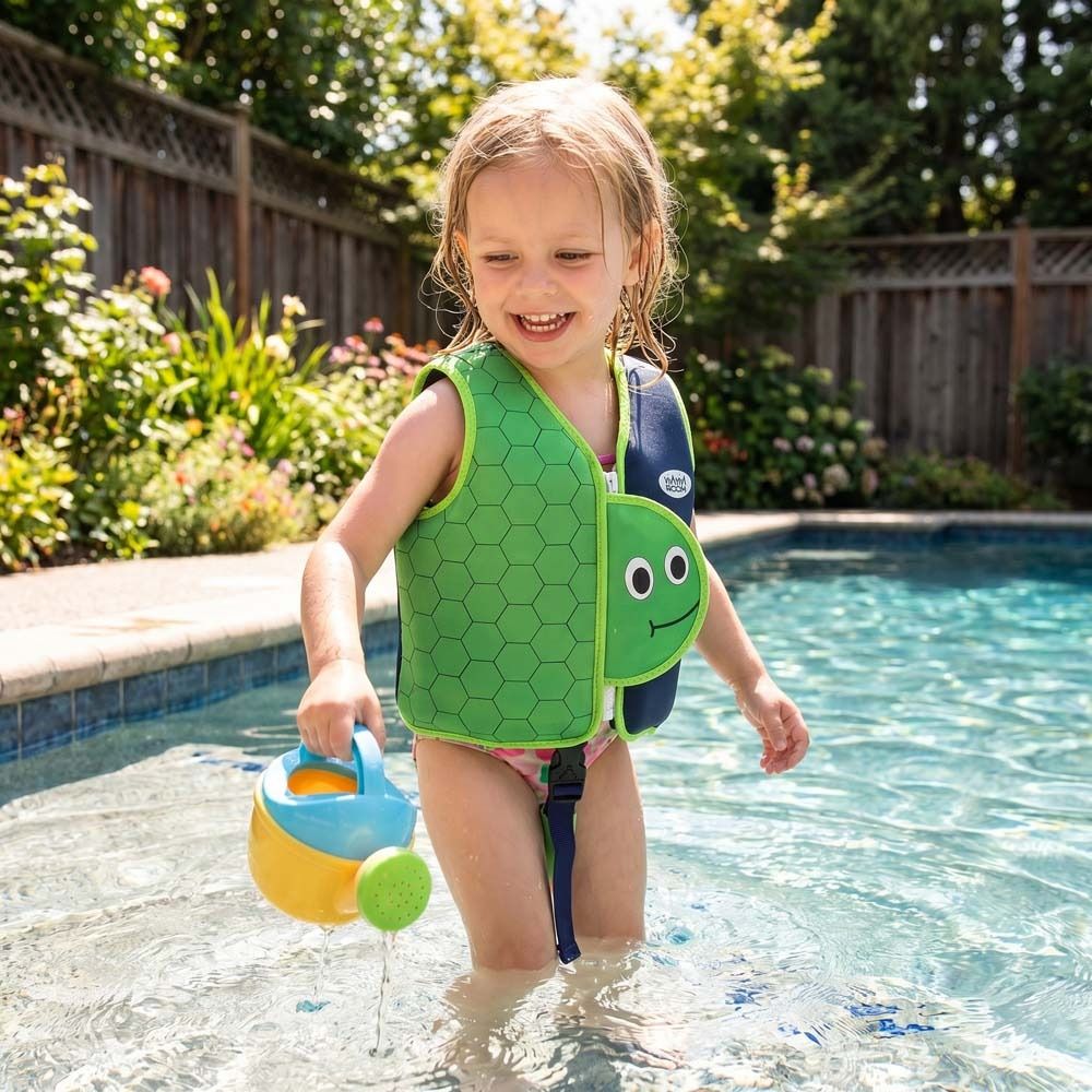 落ちない子供用浮力ベストアンチロールオーバー安定したベビー水 - Baby Products For Summer のレビューと価格