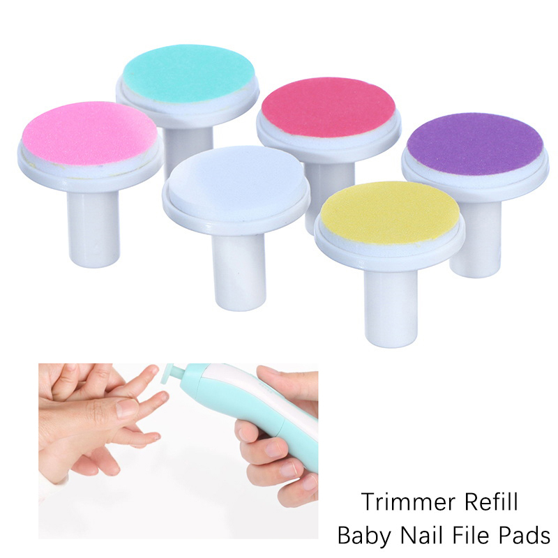 新品-10個入り ベビーネイルファイルパッド 電動ネイルトリ - Baby Nail Trimmer Electric のレビューと価格