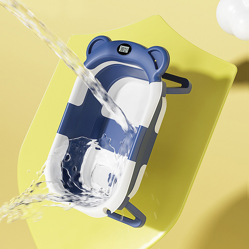 ベビーバス用折りたたみ式バスタブ,温度センサー,新生児測定, - Baby Products For Newborn のレビューと価格