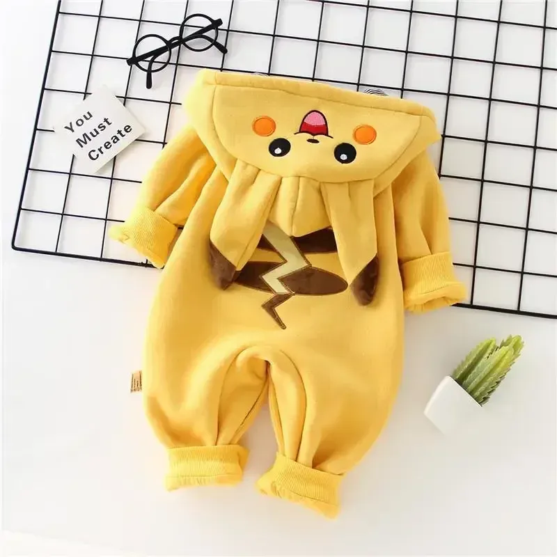 漫画ポケットモンスターベビーパジャマ新生児かわいい冬長袖子供 - Baby Products For Newborn のレビューと価格