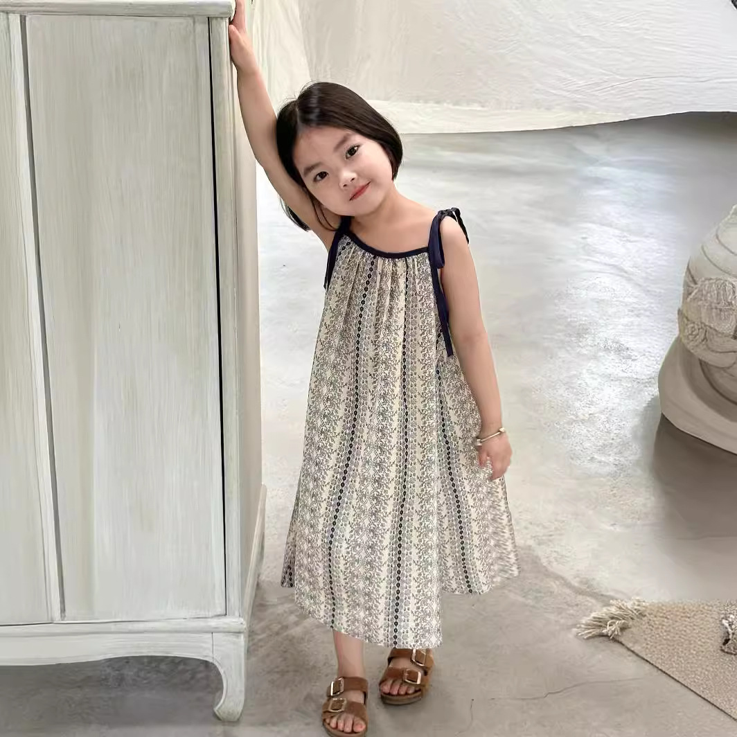 女の子カジュアルドレス夏新韓国子供服韓国の新しい素敵な断片化 - Baby Products Korea のレビューと価格