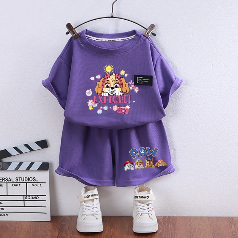 2ピース パウ・パトロール Tシャツ チェイス スカイ 子供 - Baby Products For Summer のレビューと価格