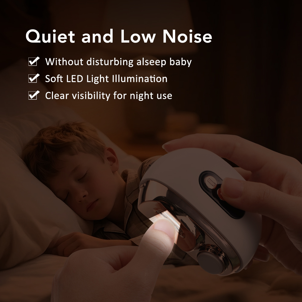 自動電動爪切り 3段階速度調整 ベビー・大人用 防滴爪トリマ - Baby Nail Trimmer Electric のレビューと価格