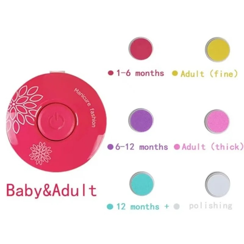 電動ベビーネイルトリマー子供用ネイルポリッシャーツール幼児用 - Baby Nail Trimmer Electric のレビューと価格