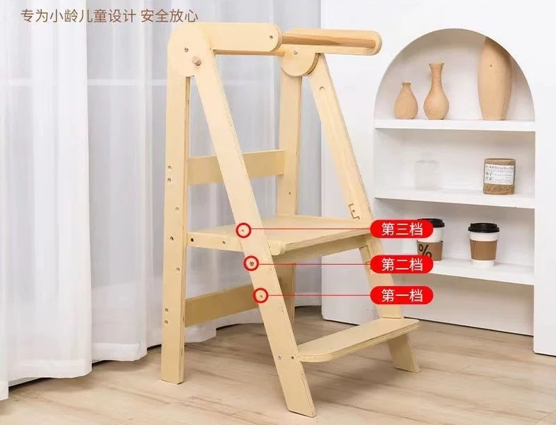 子供用折りたたみ式学習タワー - バスルームとキッチン用手す - Toddler Learning Tower のレビューと価格