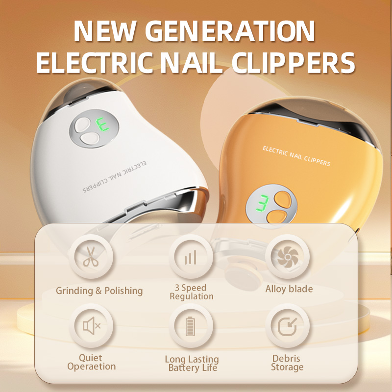 2in1自動爪切り電動トリマーファイルLEDディスプレイ3段 - Baby Nail Trimmer Electric のレビューと価格