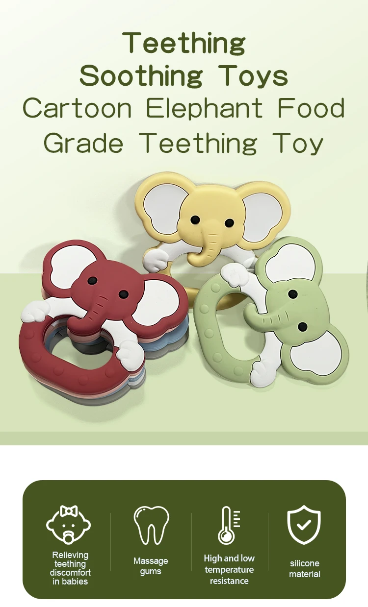 0～6ヶ月用ベビー歯固め BPAフリー シリコン製 噛むおも - Baby Products For Newborn のレビューと価格