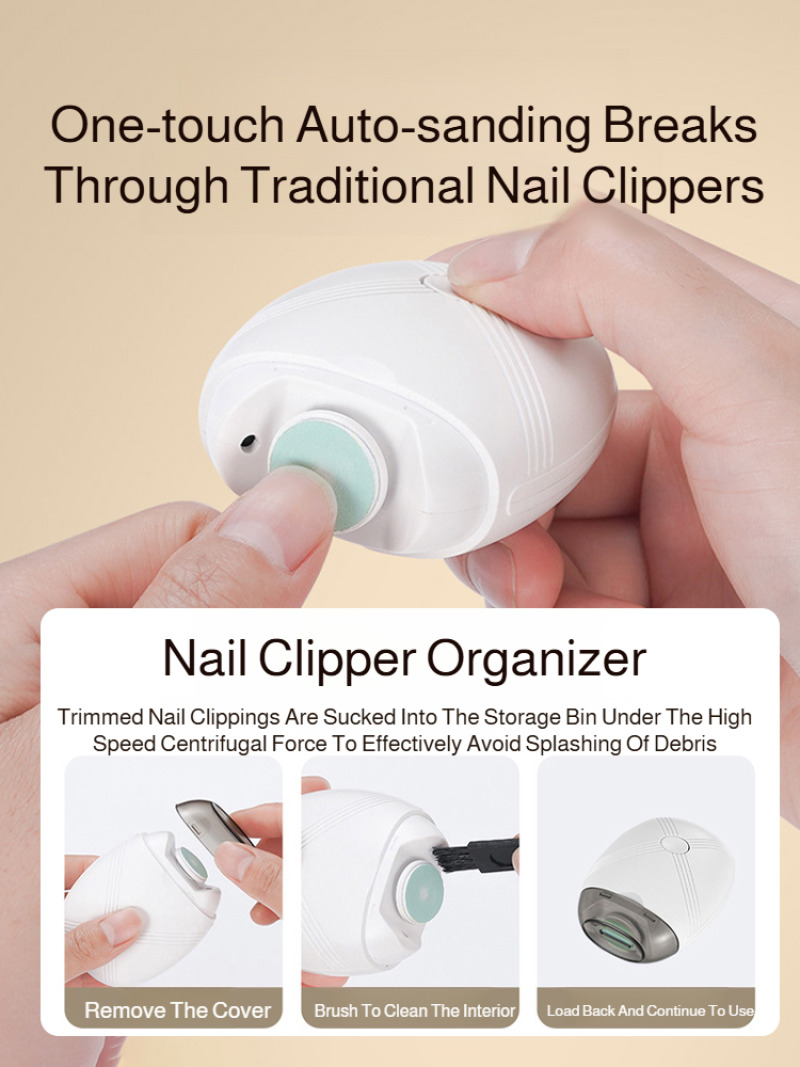 ベビー電動ネイルトリマー自動充電式安全静音足爪切りキット新生 - Baby Nail Trimmer Electric のレビューと価格