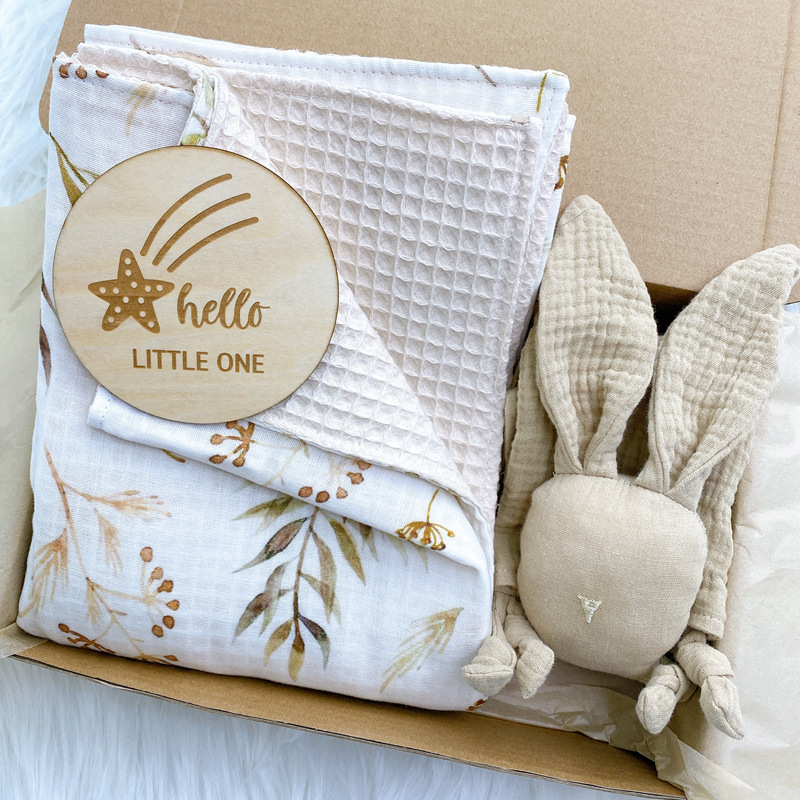 ベビーバスおもちゃセット ベビーバスタオル 木製マイルストー - Baby Products For Newborn のレビューと価格
